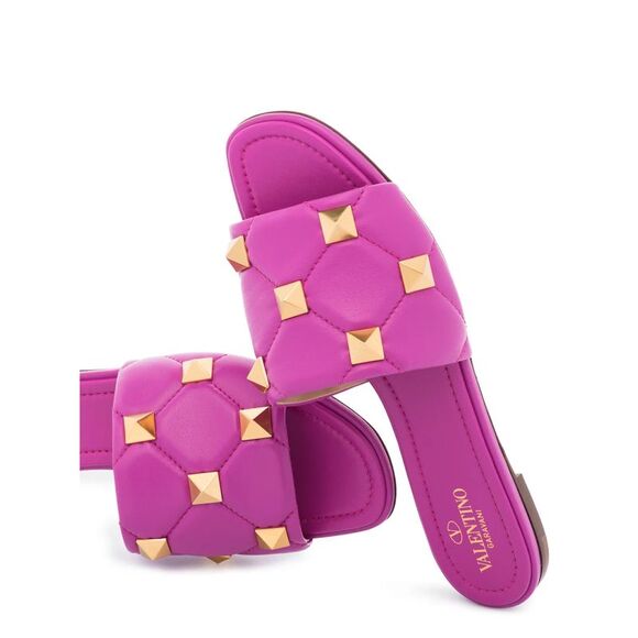 Valentino Garavani Roman Stud Flat Sandals